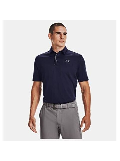 Under Armour Tech Erkek Lacivert Polo Yaka Tişört - S000522171-21164