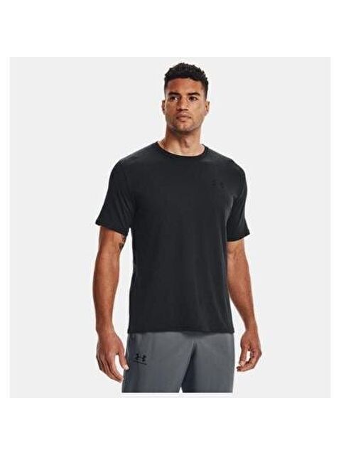 Under Armour Sportstyle Left Chest Erkek Siyah Tişört - S000522172-19351