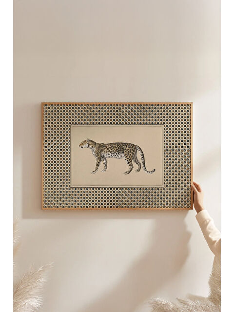 Artavessa Tek Parça Gerçek Ham Ahşap Çerçeveli Tablo - Model 26 - ARTSMDFTEK26-5070