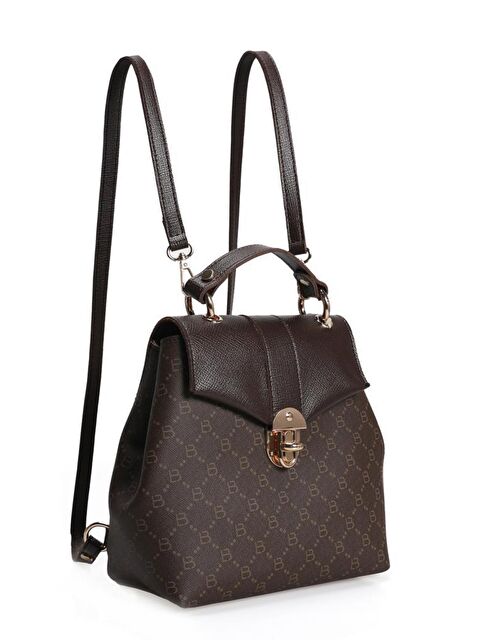 Lucky Bees Desenli Kadın Sırt Çantası - S000116157-277