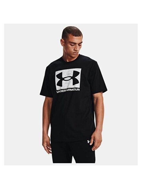 Under Armour Abc Camo Boxed Logo Erkek Siyah Tişört - S000522174-19351