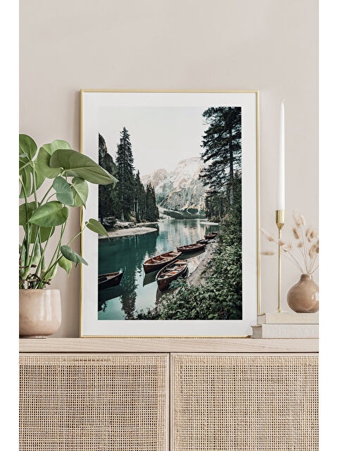 Artavessa Tek Parça Çerçeve Görünümlü Mdf Tablo - TEKHAMMDF117