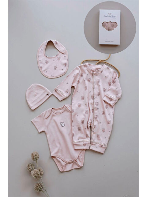 Oh La La Koala For Little Ones Somon Sincap Serisi 4lü Yenidoğan Set (0-3 Ay) - S000528019-20024