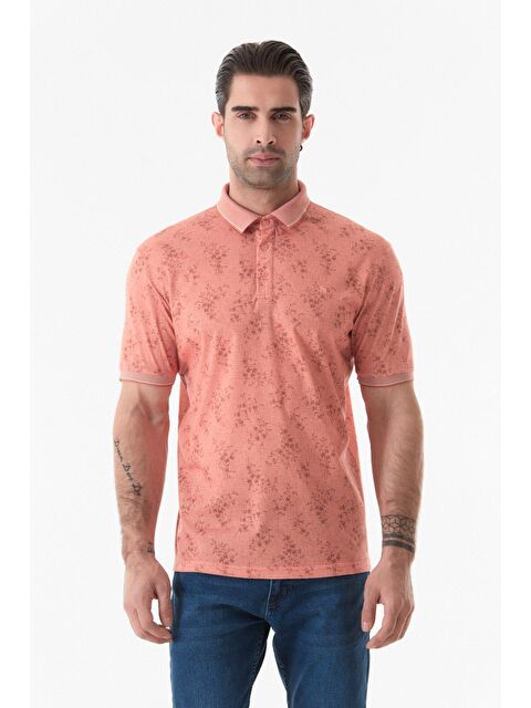 Fullamoda Baskılı Polo Yaka Tişört - S000159514-19963