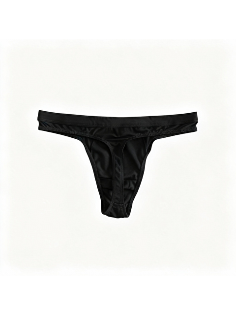 Bonbon Erkek Siyah Renk String Külot Bb2203