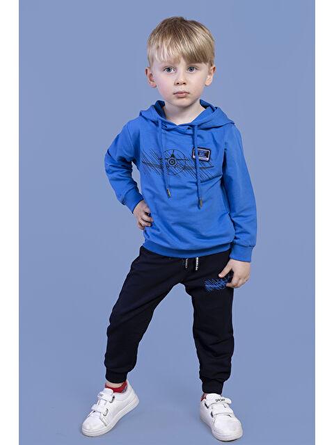 Toontoykids Erkek Çocuk Kapüşonlu Baskılı EşofmanTakımı - S000417340-23710