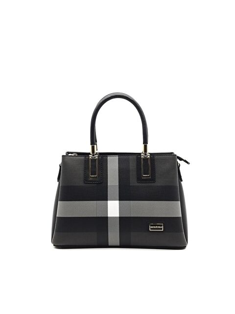 Silver Polo Kadın 1000-35832 SILVER POLO EL ÇANTASI M129 SİYAH-MAT SİYAH - S000507889-19351