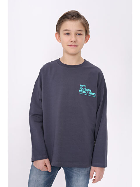 Toontoykids Erkek Çocuk Baskılı Sweatshirt - S000417342-29666