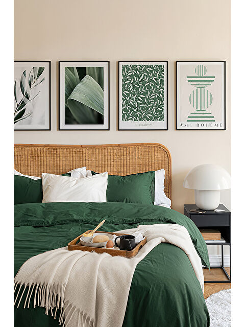 Artavessa 4 Parça Ahşap Çerçeve Görünümlü Mdf Tablo Seti - ARTAVESSAYSLMSTKO41