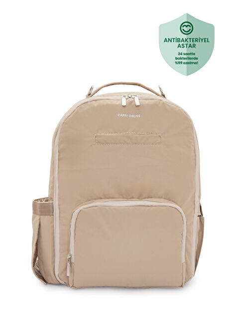 Carry Bliss LightPack Anti-Bakteriyel Astarlı Çok Gözlü Hafif Anne Bebek Sırt Çantası