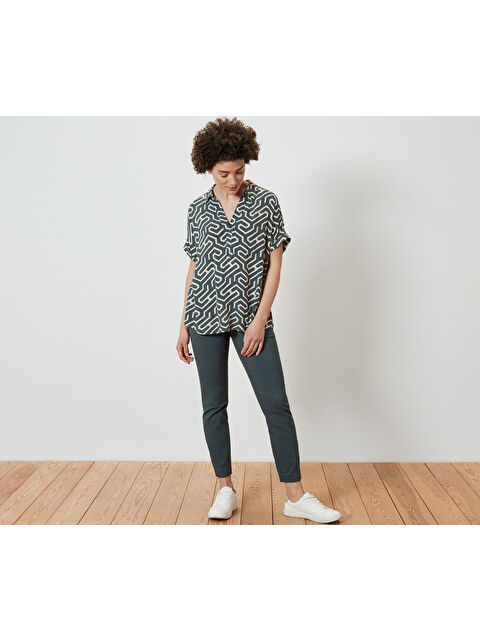 Tchibo Kadın Bluz, Kısa Kollu