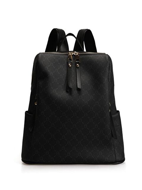 Lucky Bees Desenli Kadın Büyük Boy Sırt Çantası - S000116160-19351