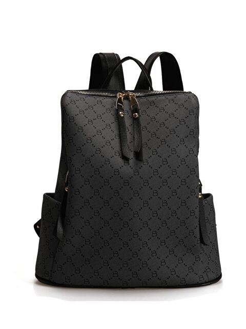 Lucky Bees Desenli Kadın Büyük Boy Sırt Çantası - S000116160-130