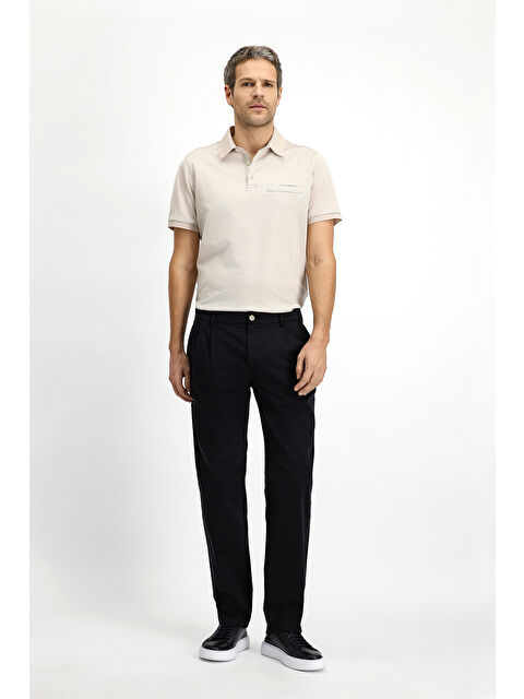 Kiğılı Regular Fit Elastanlı Beli Lastikli İpli Pileli Pantolon - S000409455-19351