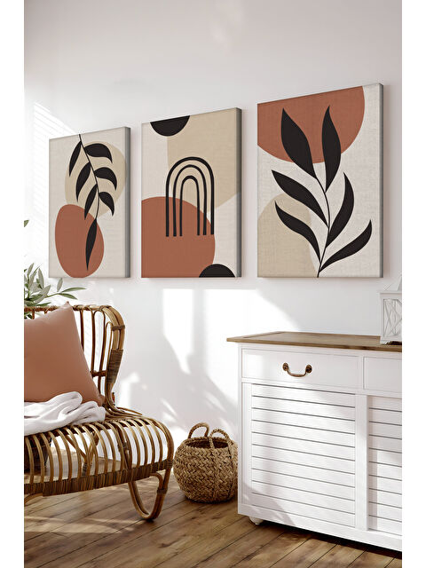 Artavessa Dekoratif 3 Parça Kanvas Tablo - 3CNVS9 - 40 x 60