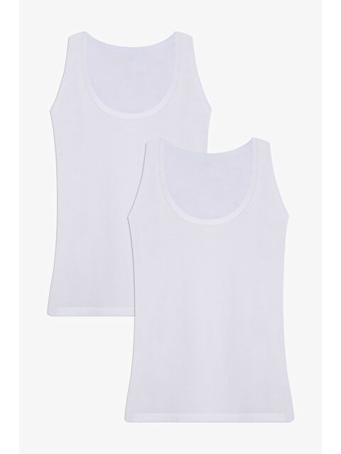 Koza İç Giyim Erkek 2'li Basic Modal Atlet - S000514585-20063