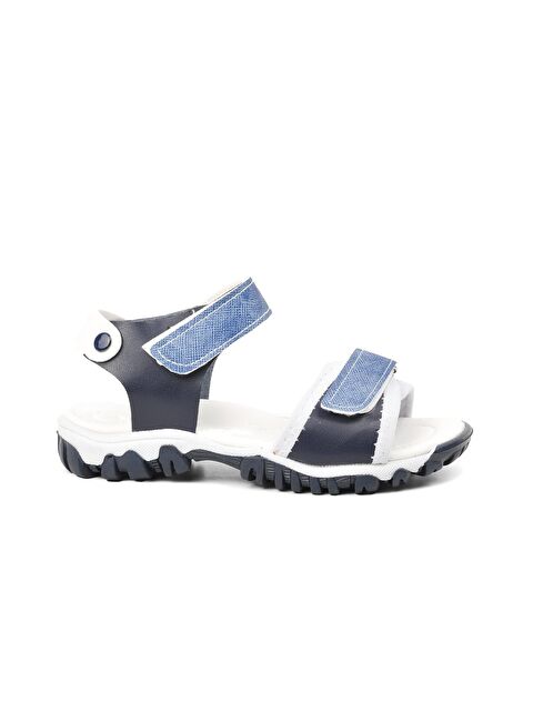 Ayakmod Ortopedik Cırtlı Erkek Çocuk Sandalet 22Y06 - S000057864-3676