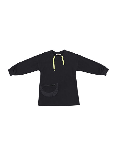 Panço Kız Bebek Yumuşak Dokulu Örme Elbise - S000257115-19351