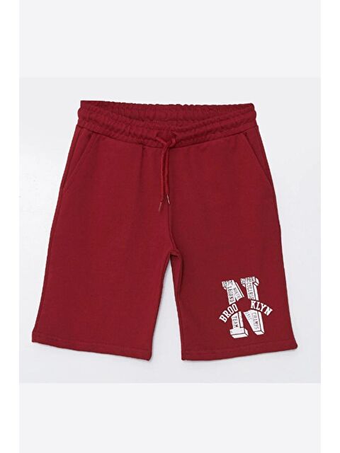 Chandraswear Erkek Çocuk Şort Bordo - Deniz - S000209944-19951