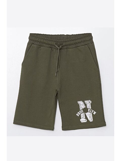 Chandraswear Erkek Çocuk Şort Haki - Deniz - S000209944-18547