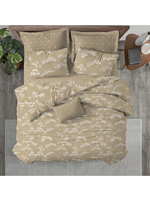 Evmila Baskılı,Desenli Çift Kişilik Nevresim Takımı (ÇARŞAFSIZ) 200x220 cm - S000232955-23173