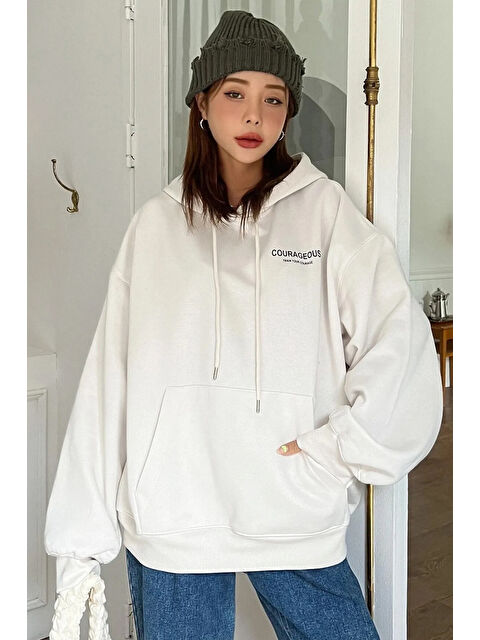 uyguntarz Unisex Star Baskılı Sweatshirt - S000265582-20063