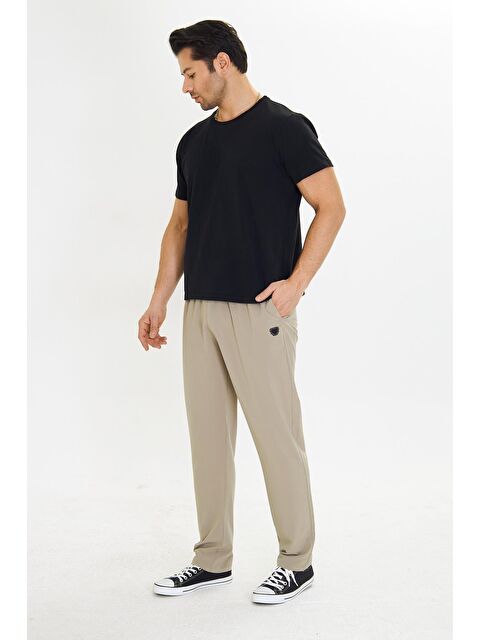 Marco Ferry Erkek Stretchfit Esnek Eşofman Altı Bej 2661-B - S000522192-19928