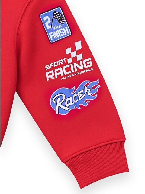 Civil Boys Super 92 Baskılı 6-9 Yaş Sweatshirt - Kırmızı 6-7 Yaş - S000467860-20045