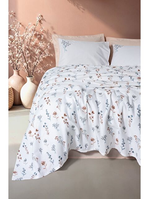 Varol Pamuk Box Estiva Tek Kişilik Pike Takımı Briar Somon - S000448242-23173