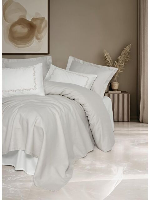 Varol Pamuk Box Serenity Bambu Çift Kişilik Pike Takımı Filima Bej - S000448007-23173