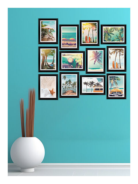 Artavessa 12 Parça Çerçeve Görünümlü Mdf Tablo Seti - 12ARTAVESSA16-1520