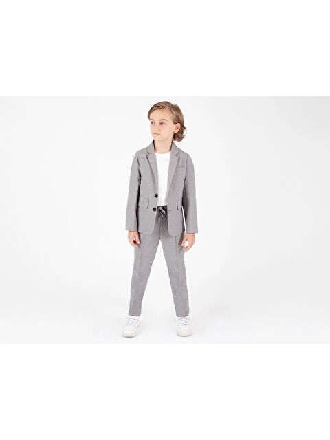 Myhanne Tişörtlü Ceketli Takım Elbise 2851 - S000388686-17308