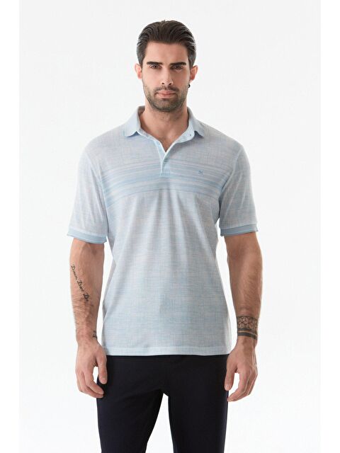 Fullamoda Baskılı Polo Yaka Tişört - S000159527-8826