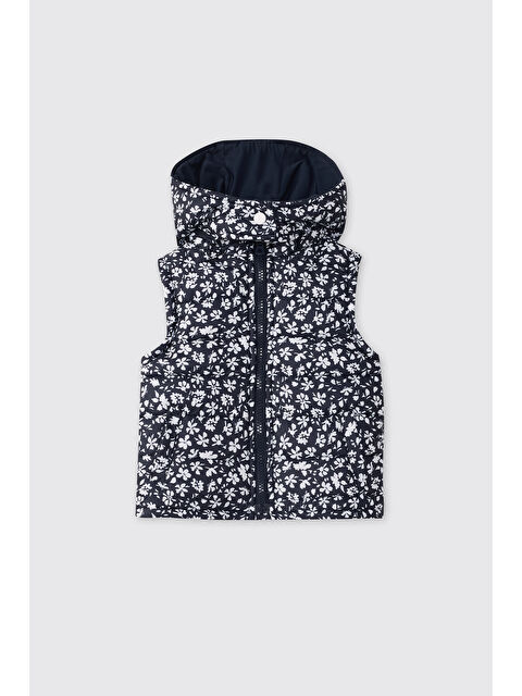 Panço Kız Bebek Lacivert Micro Yelek - S000514589-21164