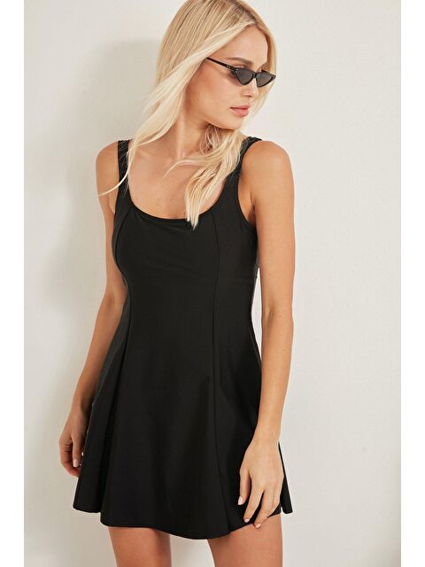 C&City Kadın Mayo 7307-1 Siyah - S000216871-19351