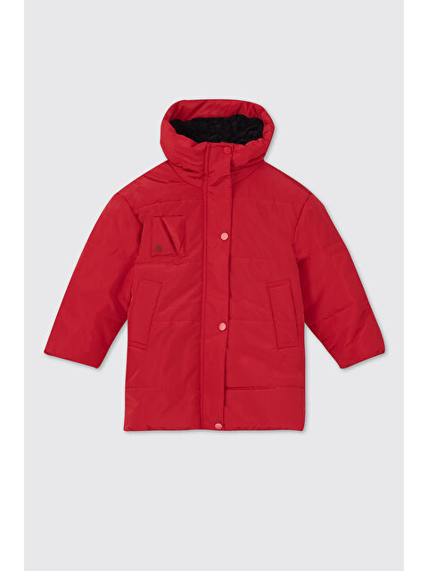 Panço Kız Çocuk Kırmızı Mont - S000514599-20045