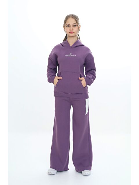 Toontoykids Kız Çocuk Kapüşonlu Eşofman Takım - S000417348-37381