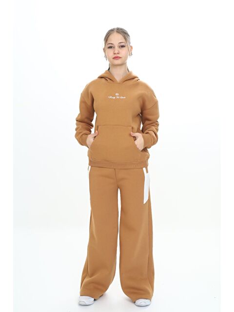 Toontoykids Kız Çocuk Kapüşonlu Eşofman Takım - S000417348-19413