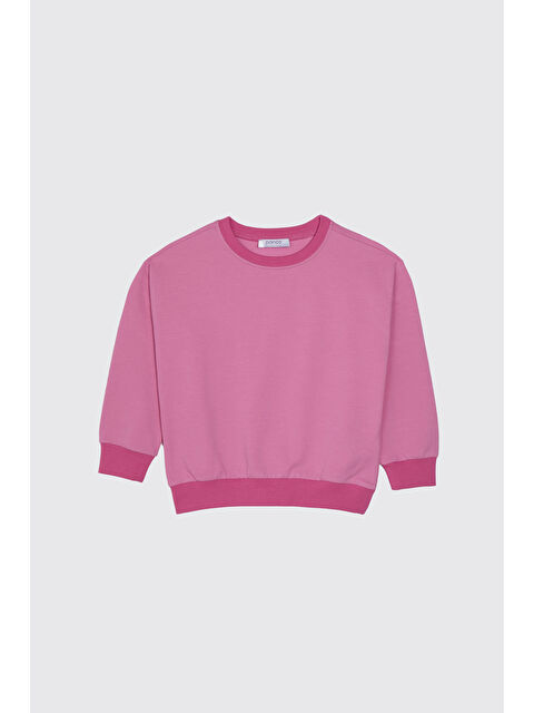Panço Kız Çocuk Fuşya Sweatshirt - S000514598-18686