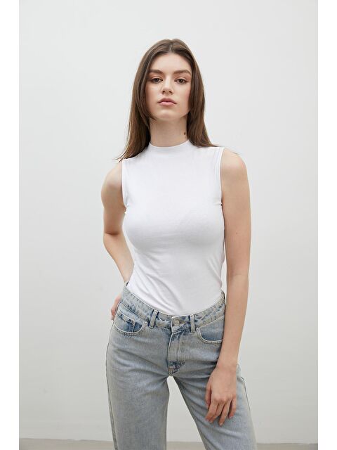 Manuka Pamuklu Sıfır Kol Body - S000242800-20063