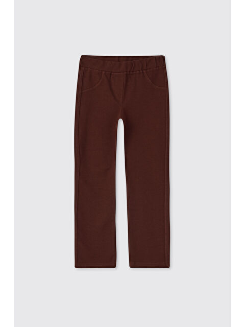 Panço Kız Çocuk Kahve Tayt - S000514612-19413