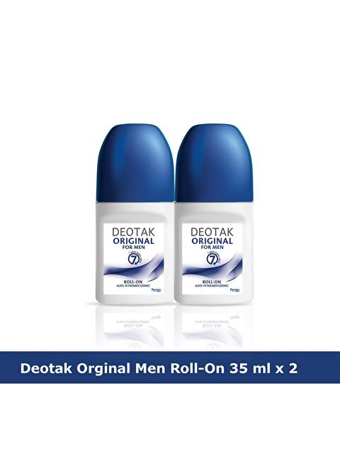 Deotak ORIGINAL FOR MEN ROLL-ON DEODORANT 35 ML x 2 - S000149265-10231