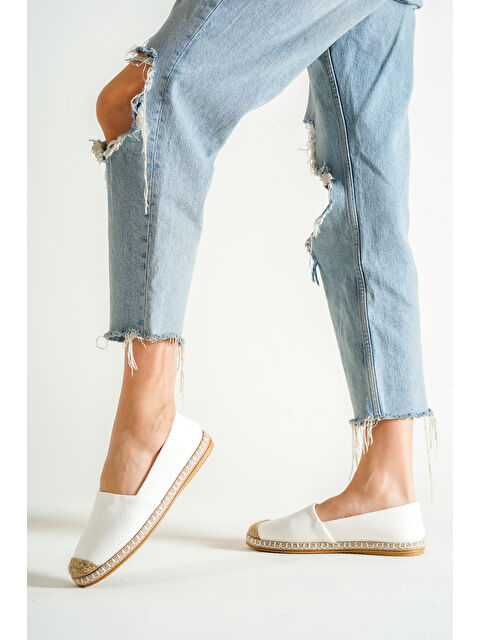 Capone Outfitters Pasarella Cilt Kadın Espadril - S000302493-20063