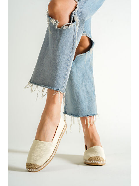 Capone Outfitters Pasarella Cilt Kadın Espadril - S000302493-19928