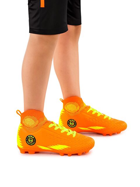 Kiko Kids Tusa FKP Boğazlı Krampon Çim Saha Erkek Çocuk Futbol Ayakkabı - S000131188-37465