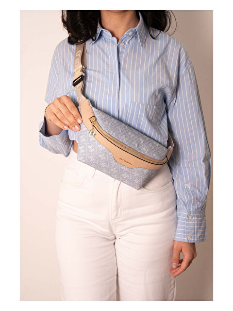 Silver Polo Kadın 1192-46913 SILVER POLO BEL ÇANTASI M178 MAVİ-MAT TEN - S000507934-17234