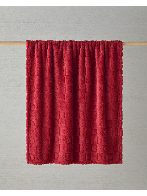 English Home Fancy Love Jakarlı Wellsoft Tv Battaniye Gül Kurusu - S000312904-20028