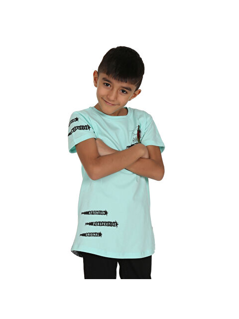 Toontoykids Erkek Çocuk Tiger Nakışlı Tişört - S000255243-1180
