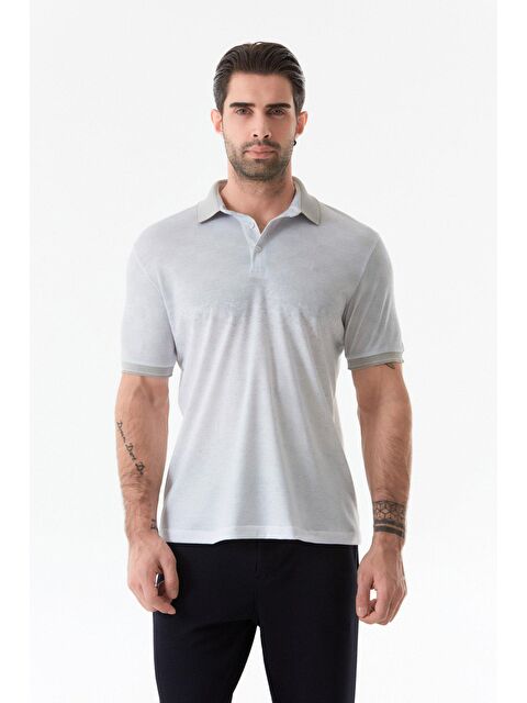 Fullamoda Baskılı Polo Yaka Tişört - S000159539-20600
