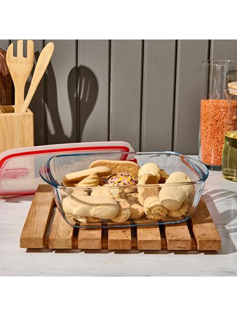 Pyrex Cook & Head Dikdörtgen Kilitli Saklama Kabı - 2,5 lt - S000390875-26865